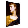 Antigone de Frederic Leighton, œuvre académique reproduite sur toile sans cadre, pour décoration murale.