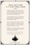 Quatrième de couverture d’Esteria de Guillaume Laroche, roman de fantasy épique présentant le résumé du livre et l’univers du Royaume du Silence.