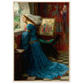 La Belle Rosamonde de John William Waterhouse, tableau et œuvre préraphaélite représentant Rosamonde dans une scène inspirée de la légende médiévale.