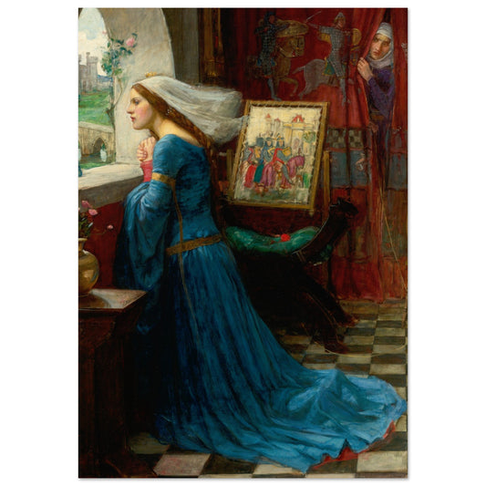 La Belle Rosamonde de John William Waterhouse, tableau et œuvre préraphaélite représentant Rosamonde dans une scène inspirée de la légende médiévale.