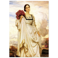 La Comtesse de Brownlow de Frederic Leighton, tableau et œuvre académique représentant le portrait de la comtesse de Brownlow.
