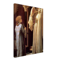 La Lumiere du harem de Frederic Leighton, oeuvre academique reproduite sur toile sans cadre, pour decoration murale.