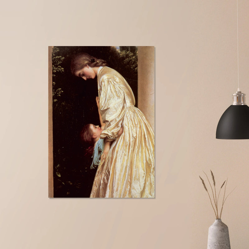 Les Soeurs de Frederic Leighton, oeuvre academique reproduite sur poster d’art d’apres le tableau original, pour decoration murale.