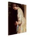 Les Soeurs de Frederic Leighton, oeuvre academique reproduite sur toile sans cadre, pour decoration murale.